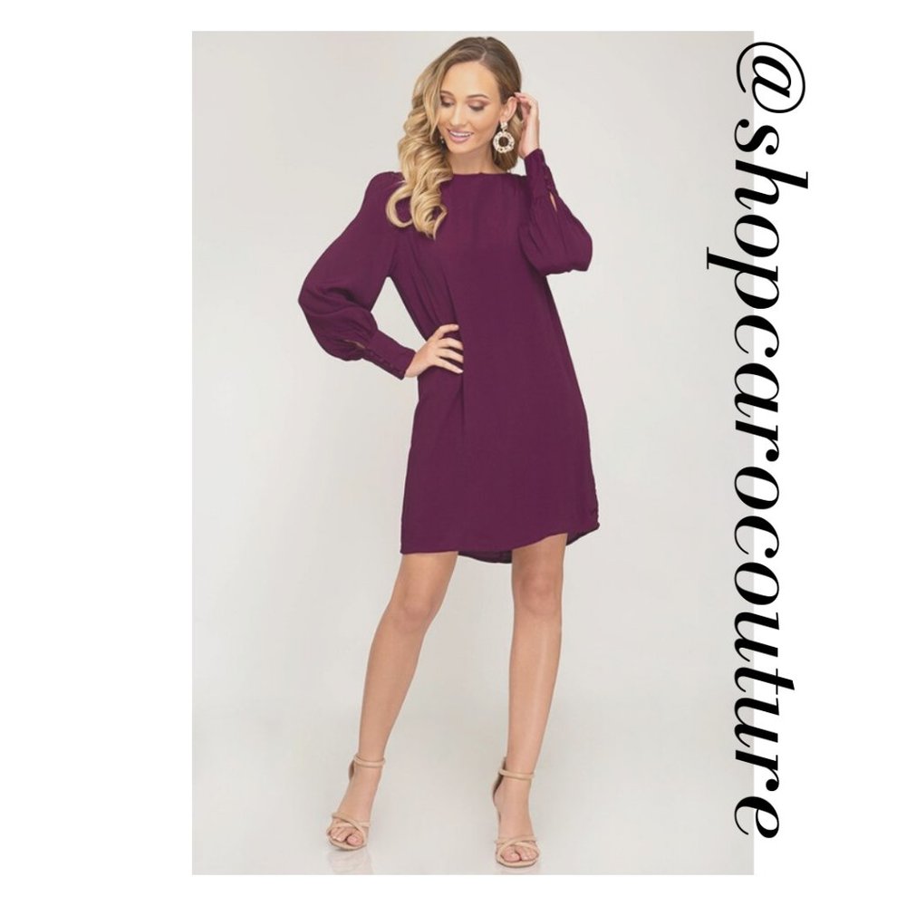 🎉HP🎉 5⭐️ Long Sleeve Shift dress - Picture 6 of 7